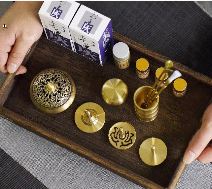 Brass Incense Burner Set