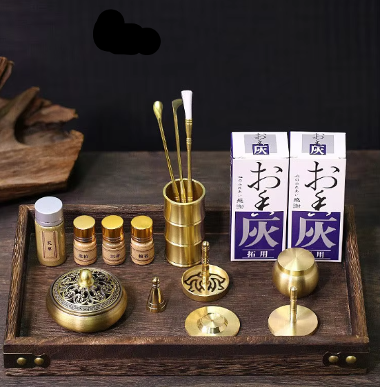 Brass Incense Burner Set