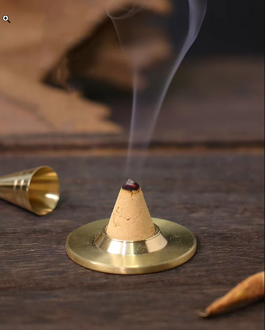 Brass Incense Burner Set