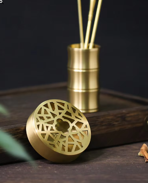 Brass Incense Burner Set