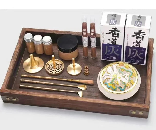 Brass Incense Burner Set