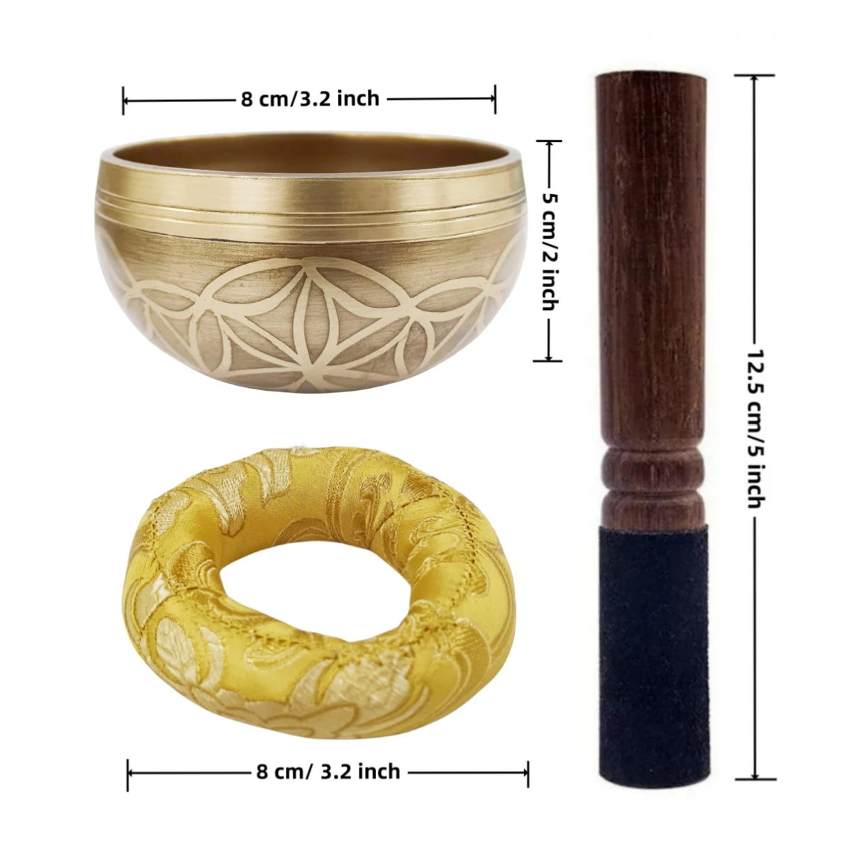 Tibetan Singing Bowl Set